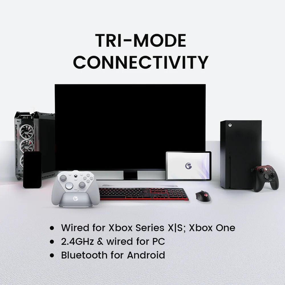GameSir G7 Pro Xbox Gaming Controller Wired Gamepad for Xbox Series X|S, Xbox One X|S, Steam, PC, Android with Charging Dock