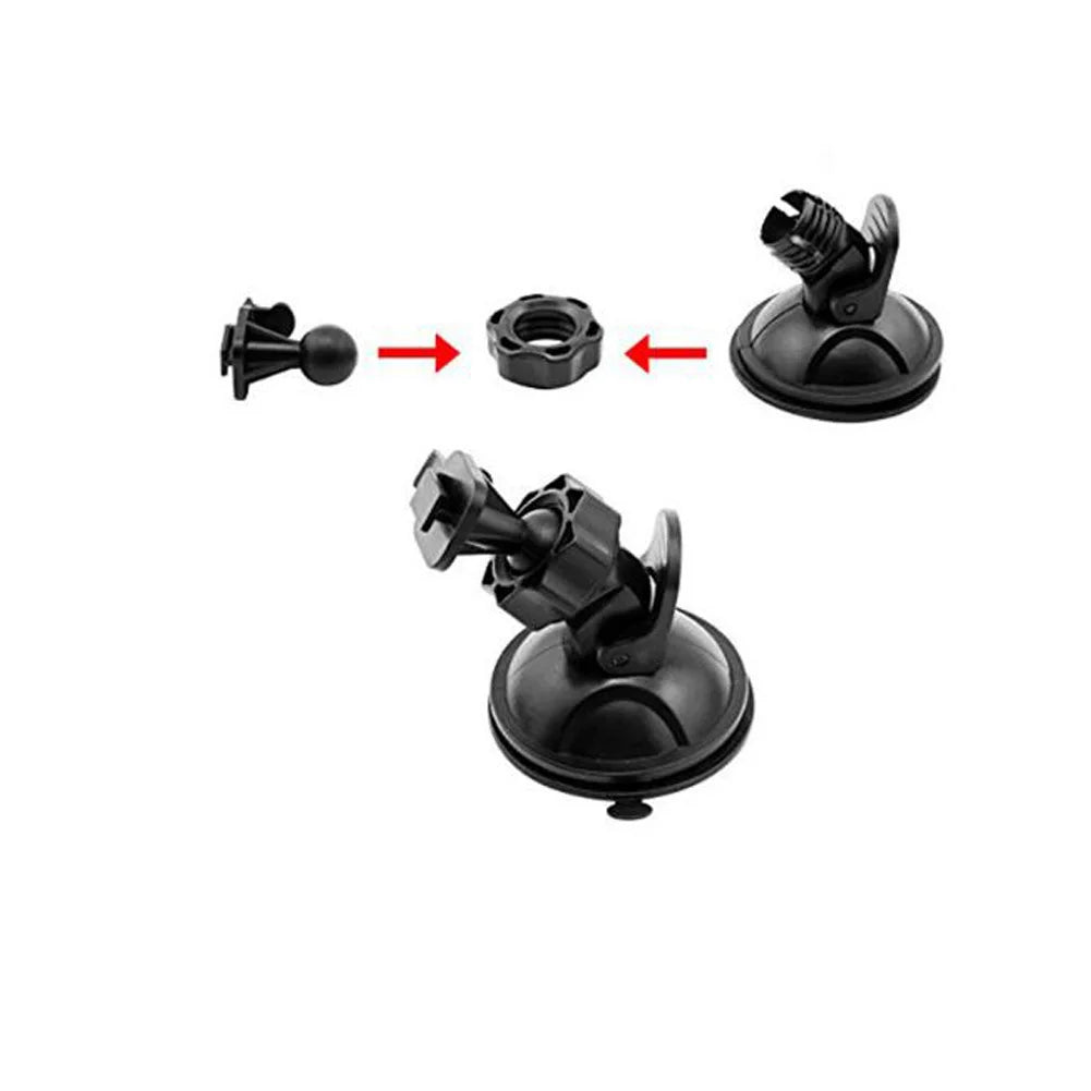 Car Suction Cup For Dash Cam Holder Vehicle Video Recorder With 6 Types Adapter Car Drive Recorder Bracket Suction Cup Base